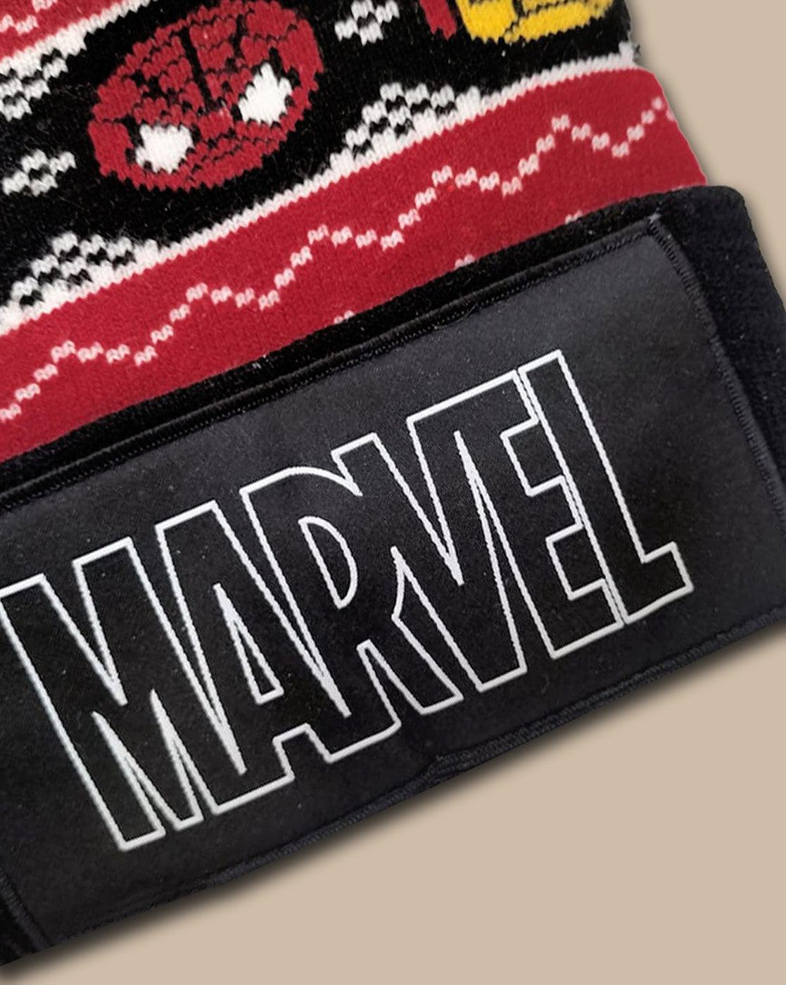Avengers Printed Beanies For Kids Boys