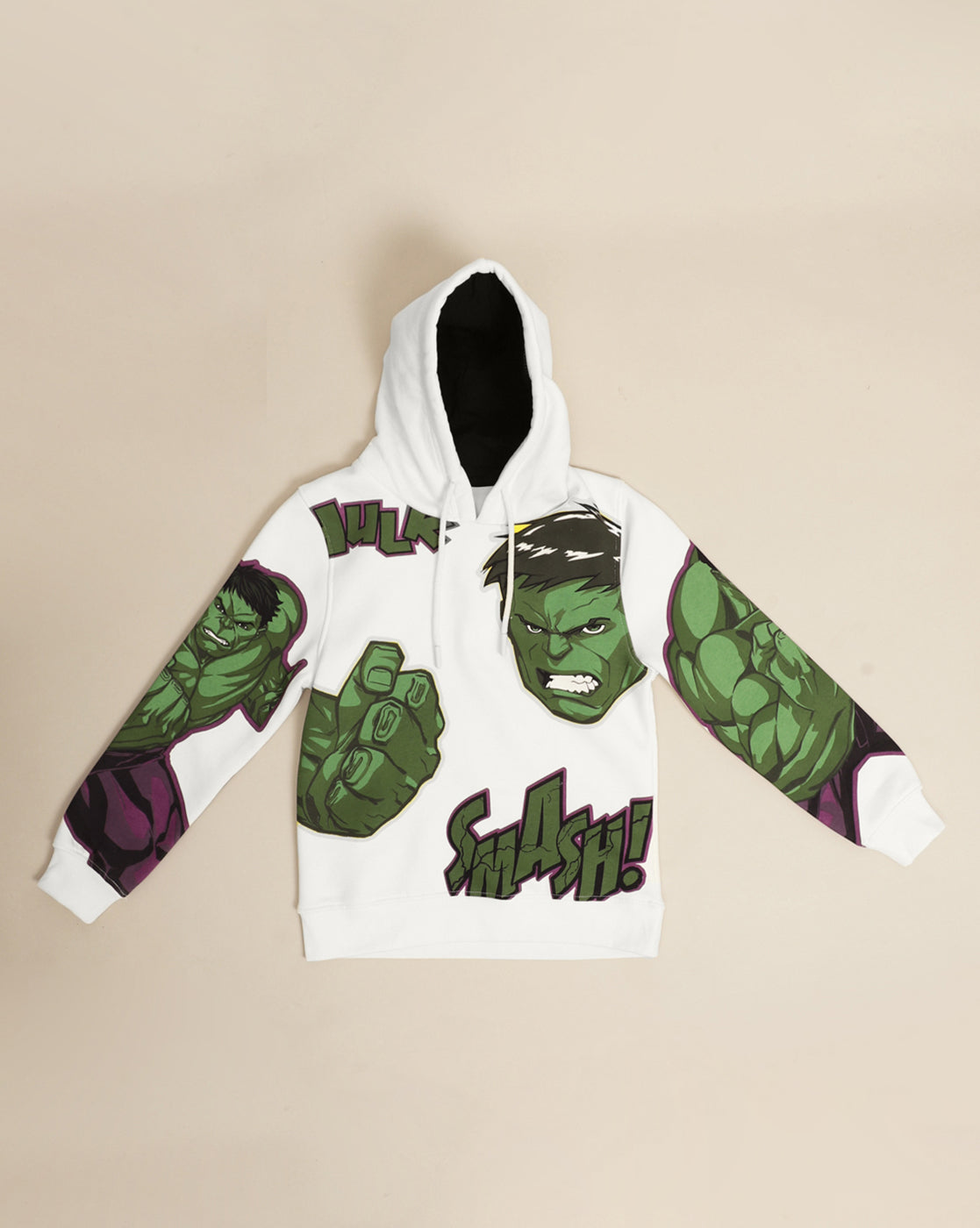Avengers Printed Regular Fit Hoodie For Boys