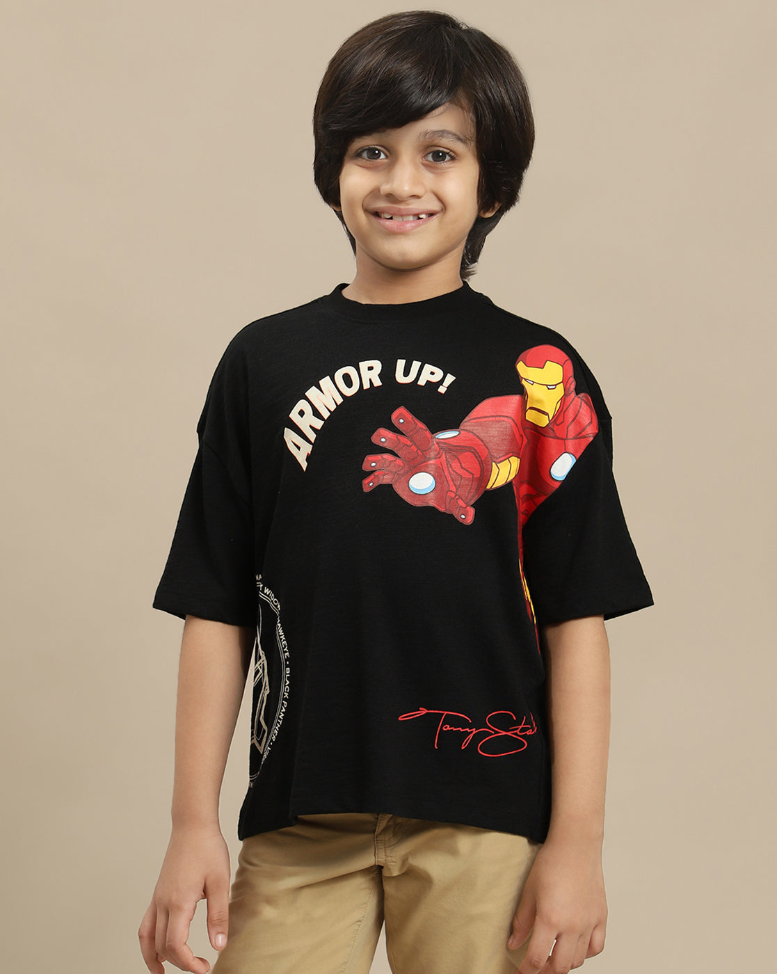 Avengers Printed Regular Fit Tshirt For Boys