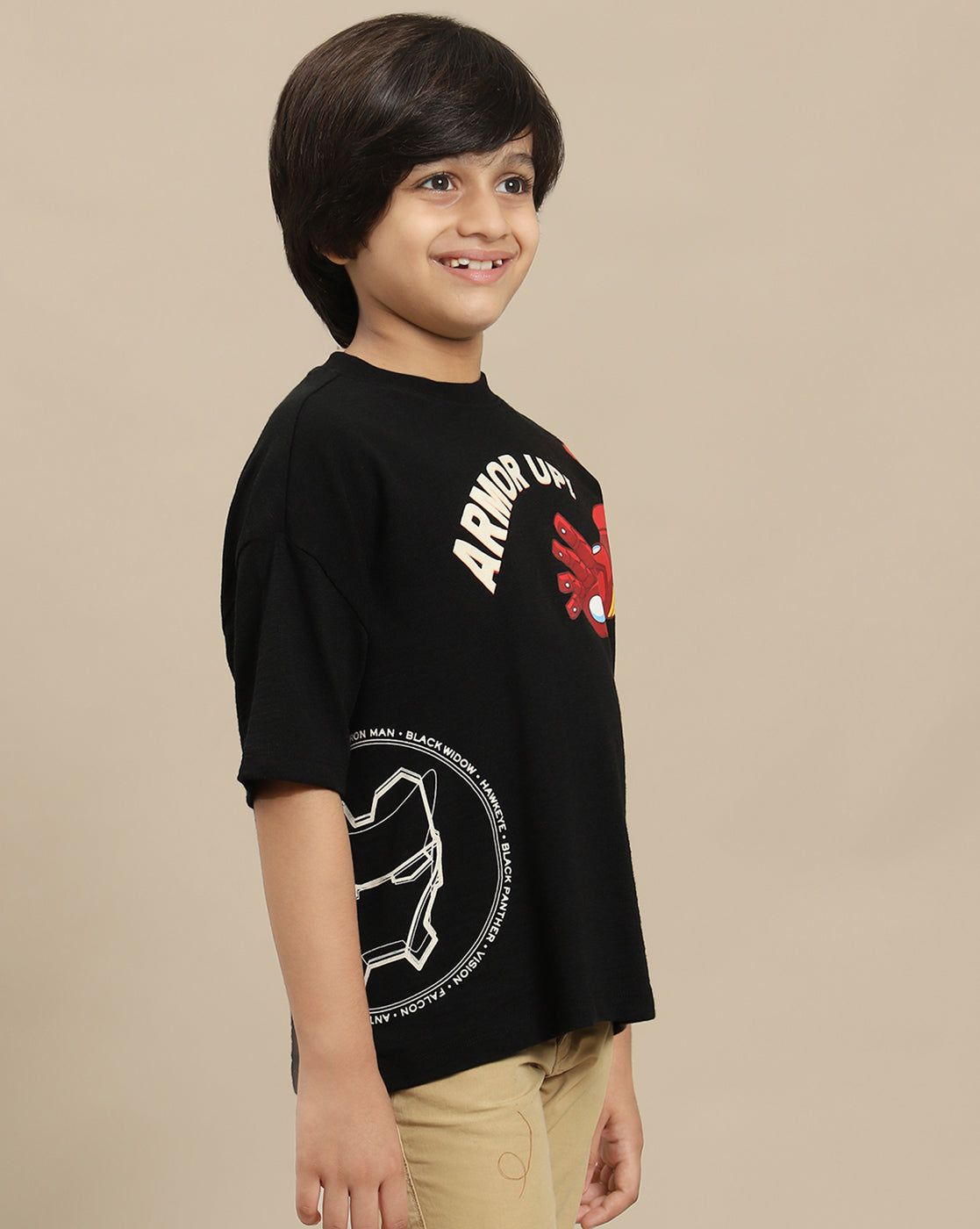 Avengers Printed Regular Fit Tshirt For Boys