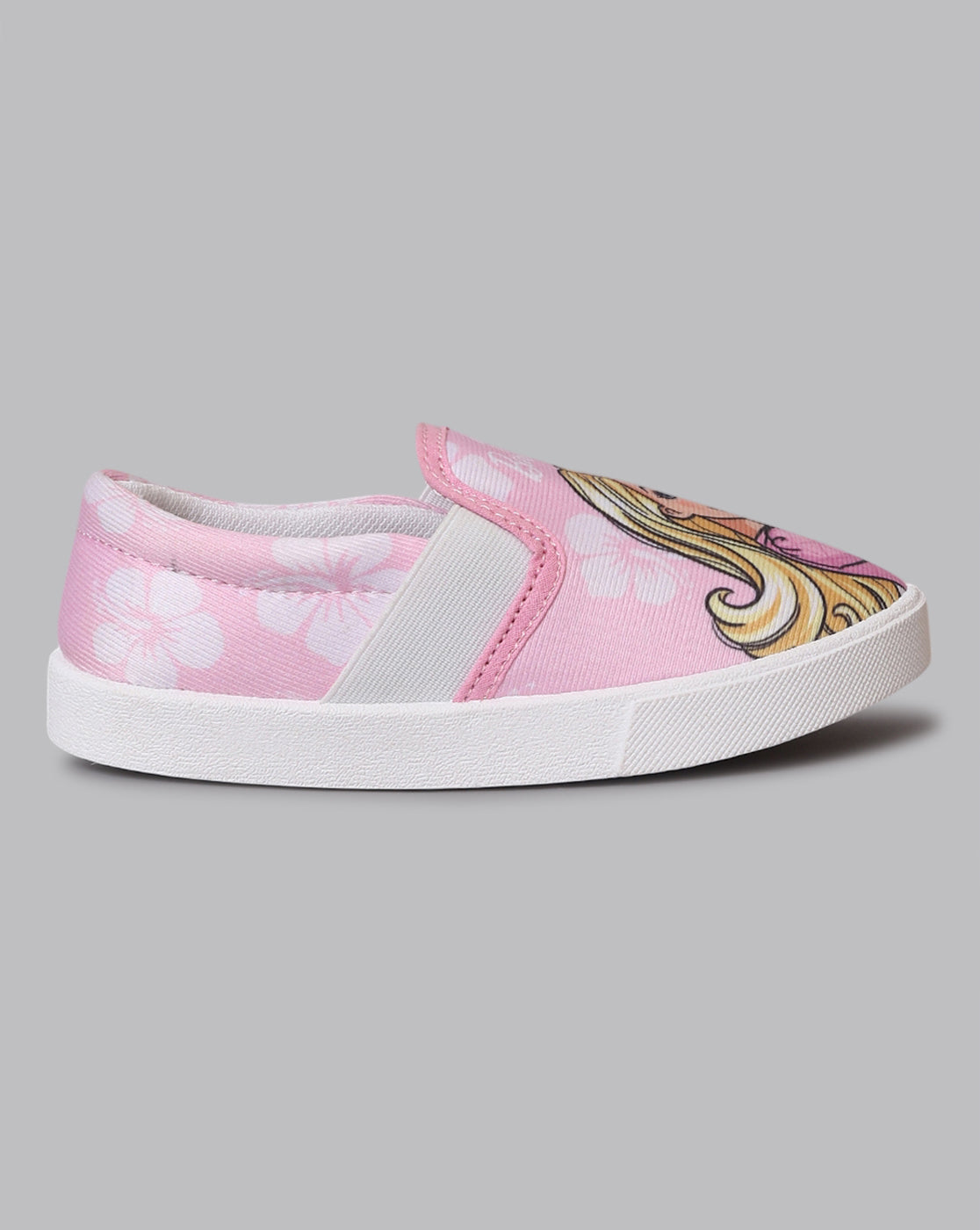 Barbie Printed Canvas Shoes For Kids Girls