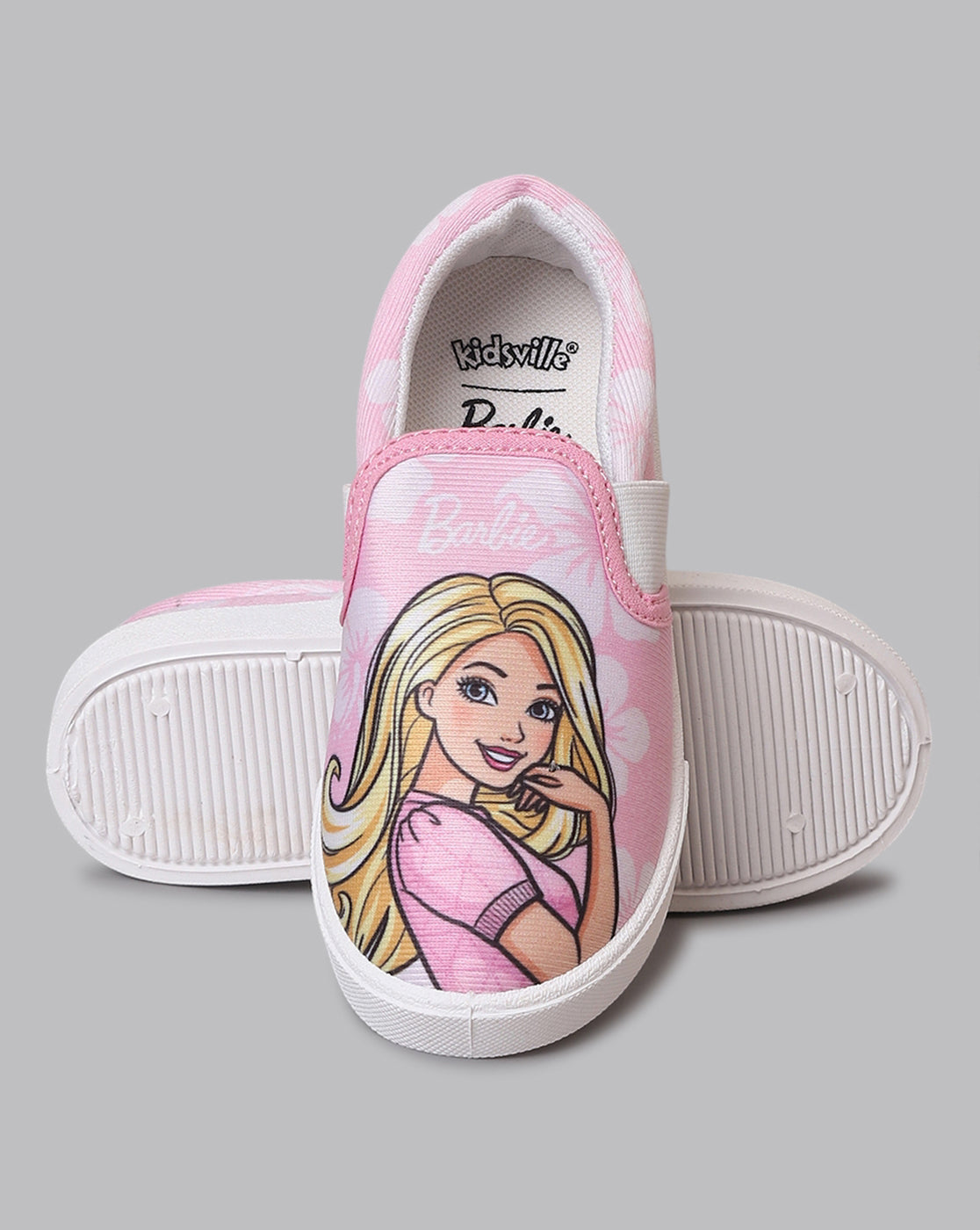 Barbie Printed Canvas Shoes For Kids Girls
