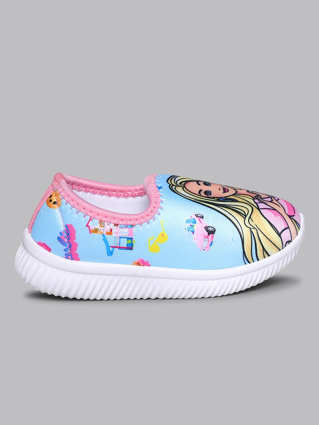 Barbie Printed Canvas Shoes For Kids Girls