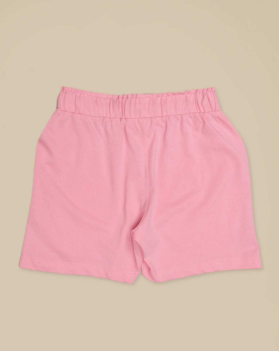 Barbie printed Relaxed Fit T-Shirt & Shorts Co-Ords Set For Girls
