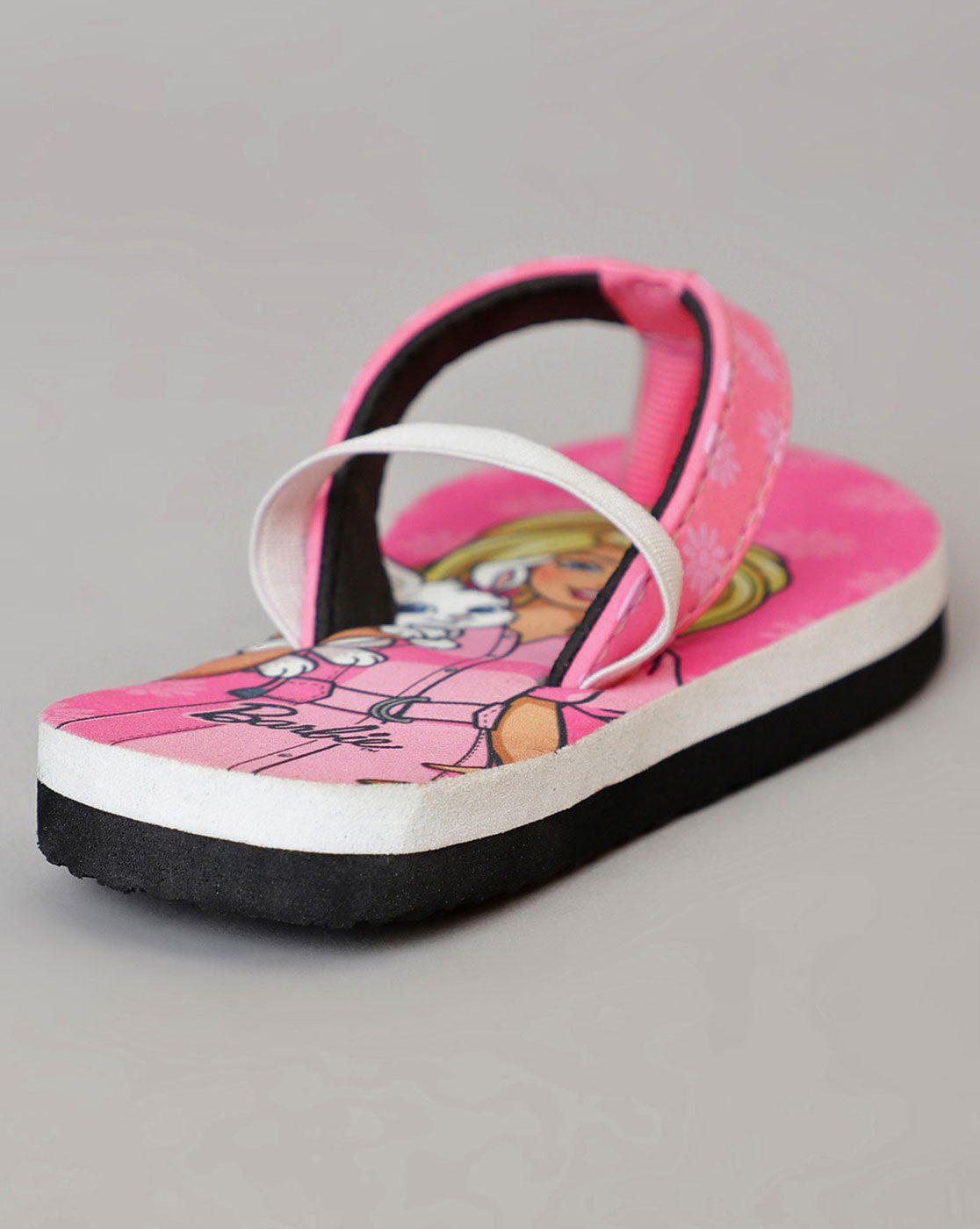 Barbie Printed Flip-Flops For Kids Girls