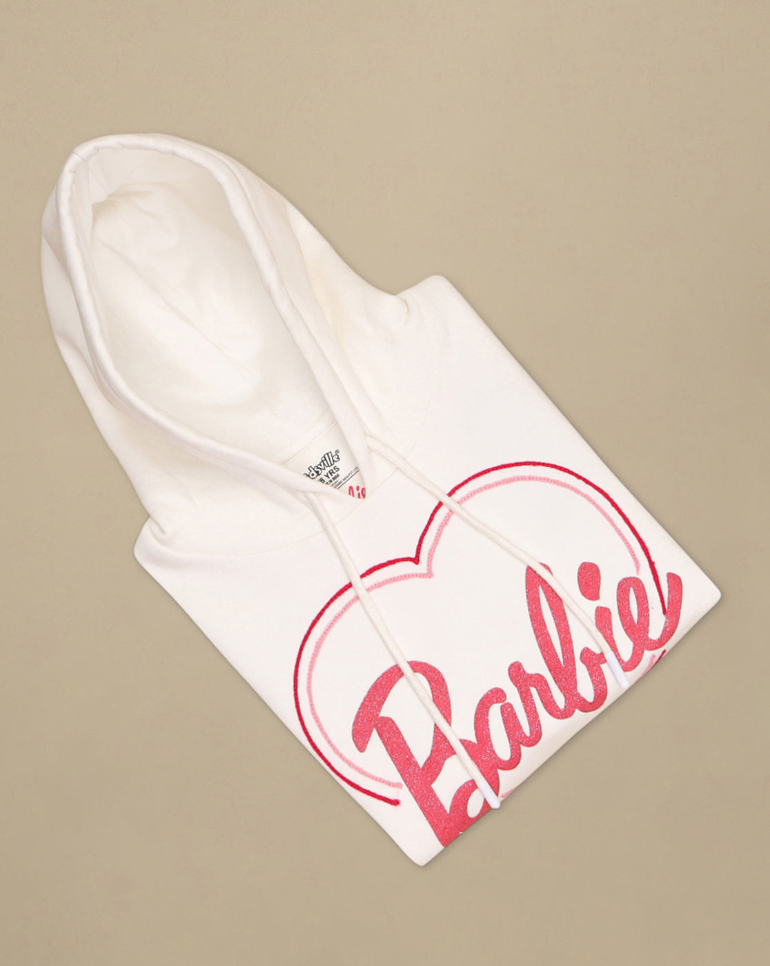 Barbie Printed Regular Fit Hoodie For Girls
