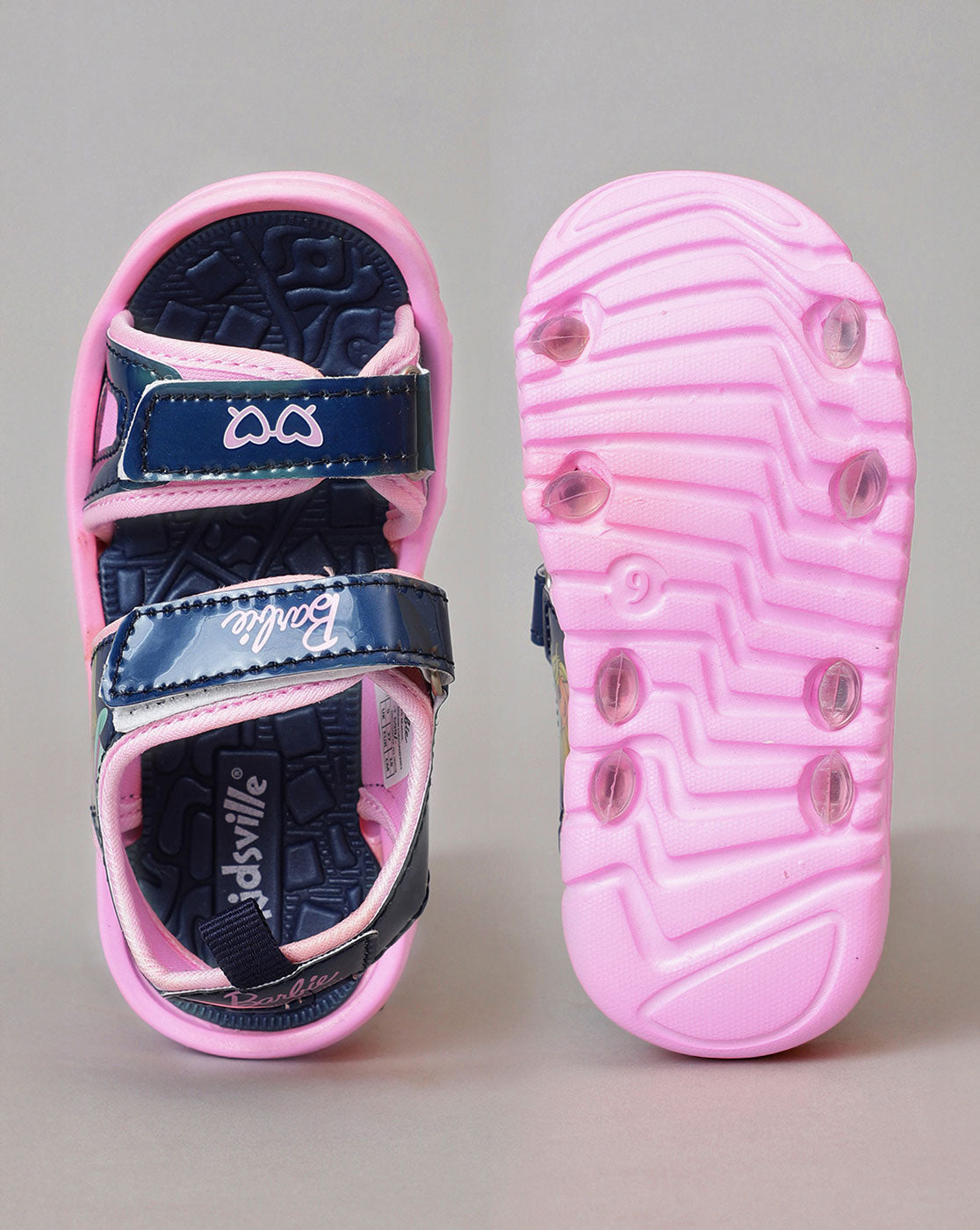 Barbie Printed Sandals For Kids Girls