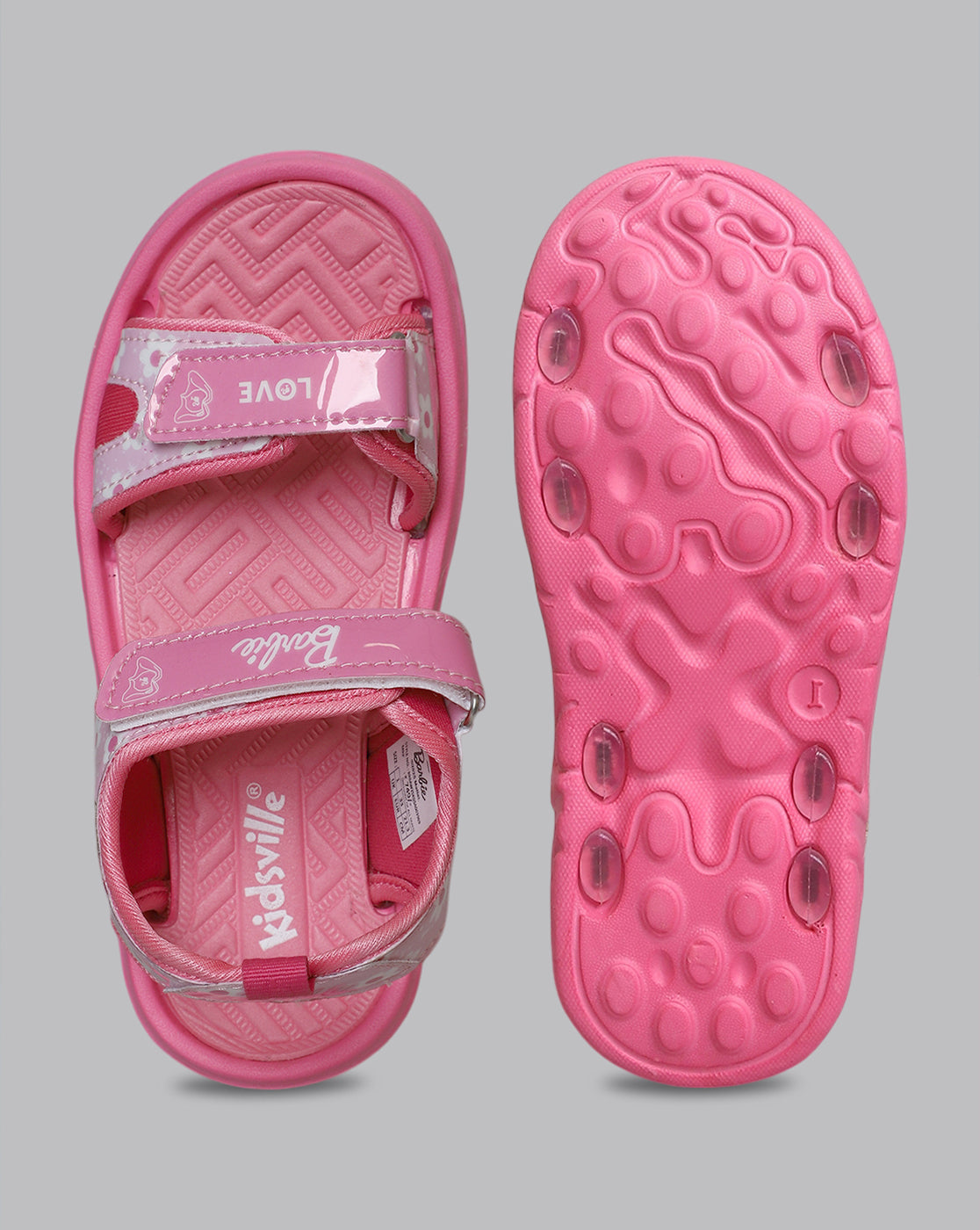 Barbie Printed Sandals For Kids Girls