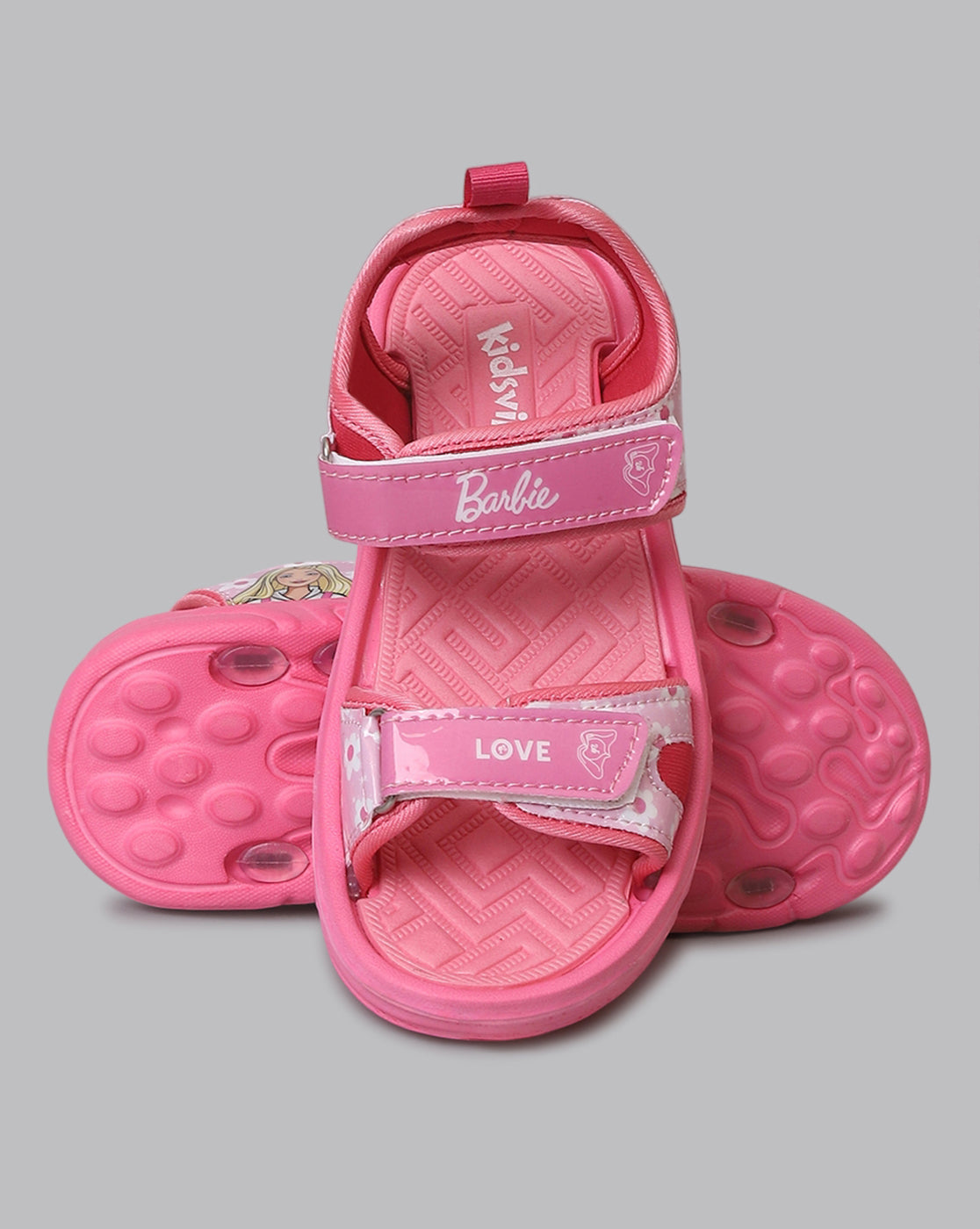 Barbie Printed Sandals For Kids Girls