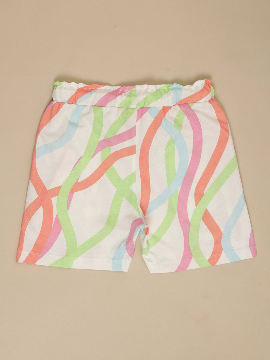 Barbie Printed Regular Fit Shorts For Girls
