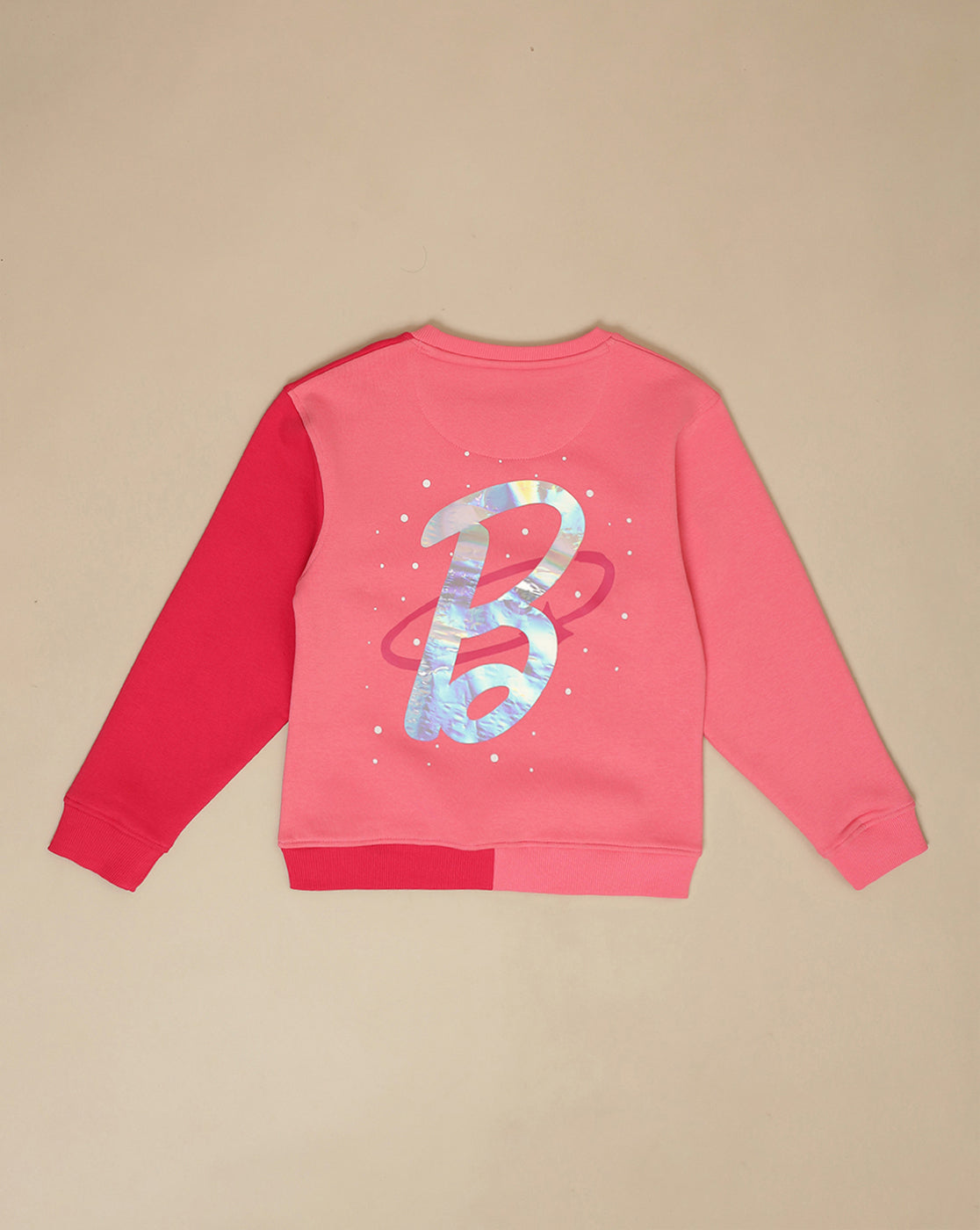 Barbie Printed Regular Fit Sweatshirt For Girls