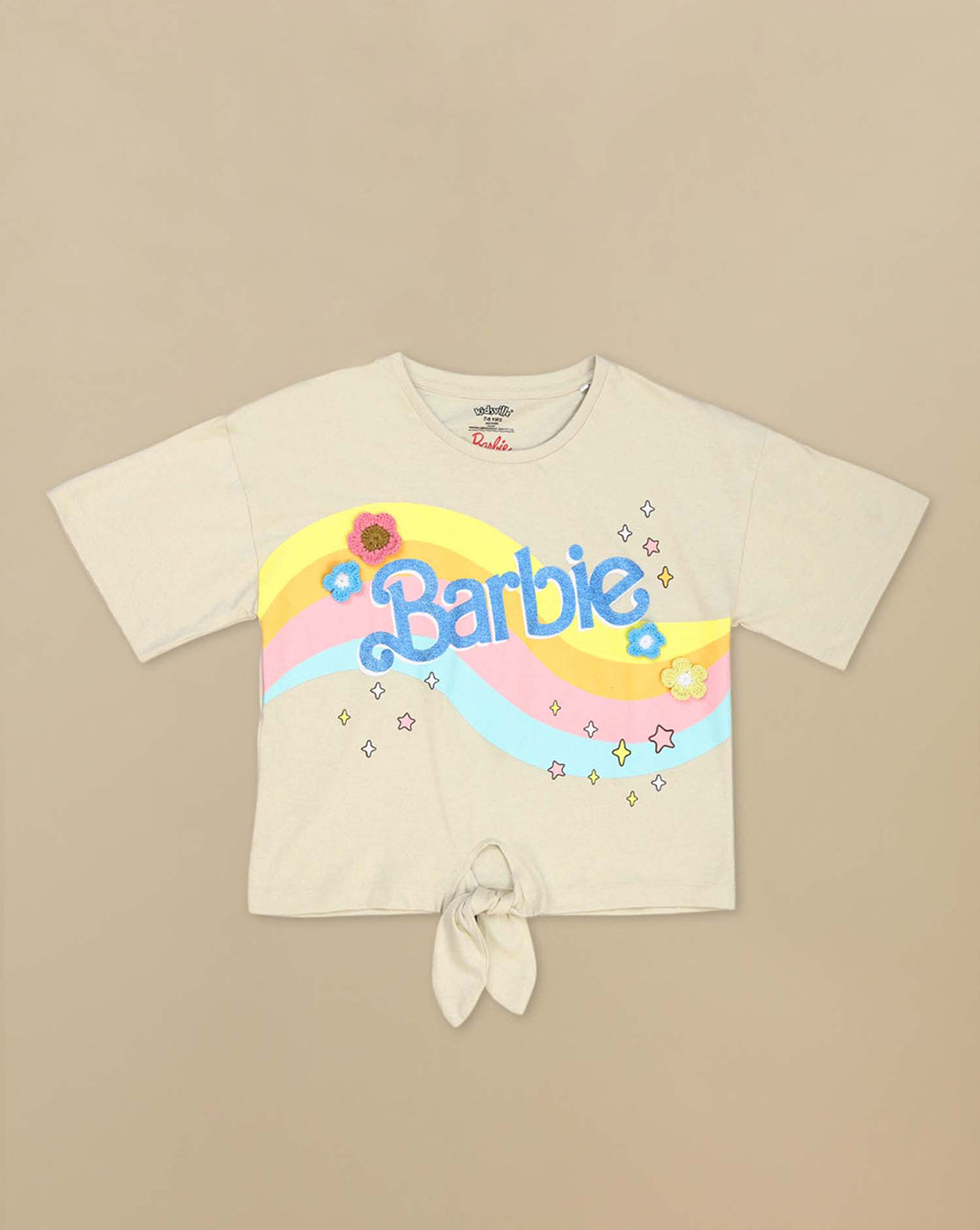 Barbie Printed Oversized Tshirt For Girls