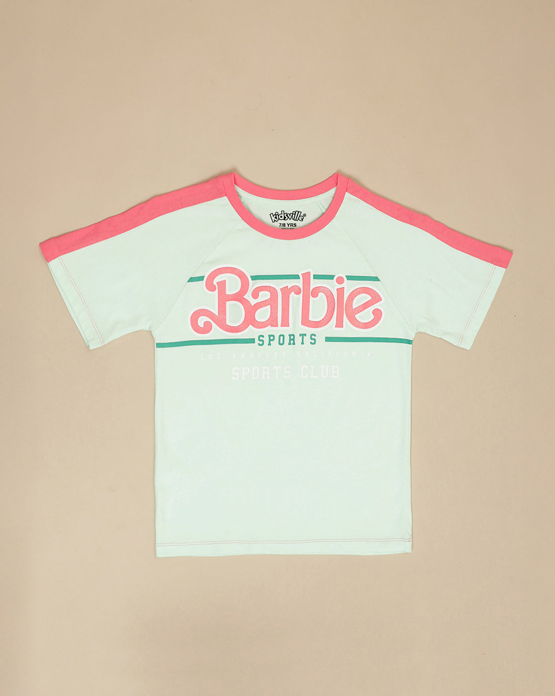 Barbie Printed Oversized Fit Tshirt For Girls