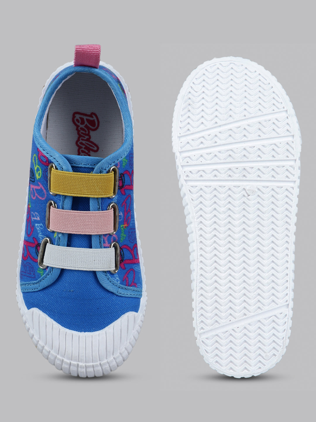 Barbie Printed Canvas Shoes For Kids Girls