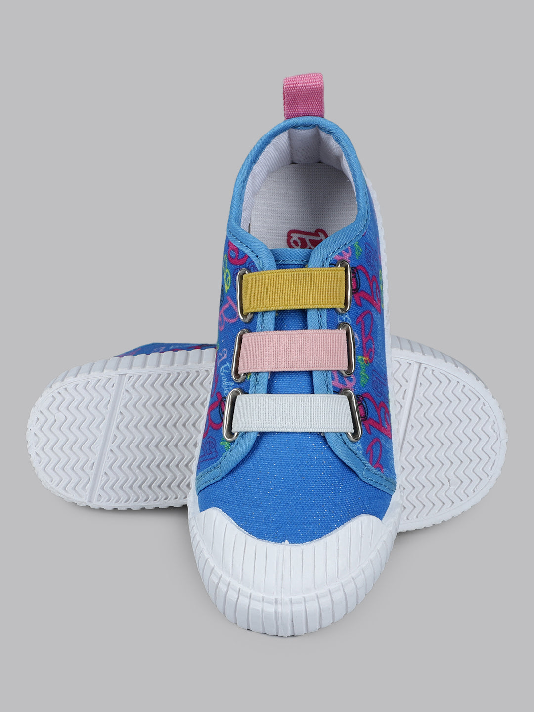 Barbie Printed Canvas Shoes For Kids Girls