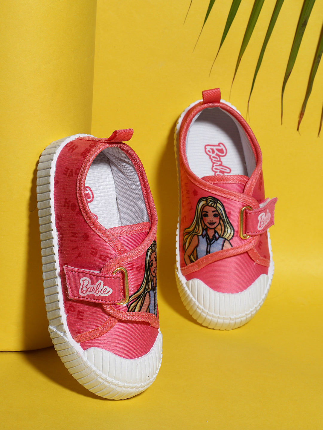 Barbie Printed Canvas Shoes For Kids Girls