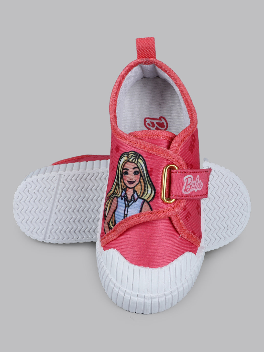 Barbie Printed Canvas Shoes For Kids Girls