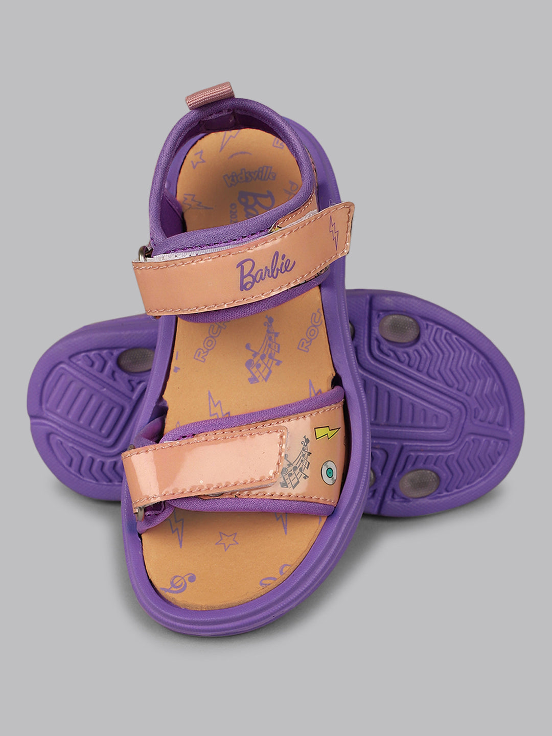 Barbie Printed Sandals For Kids Girls