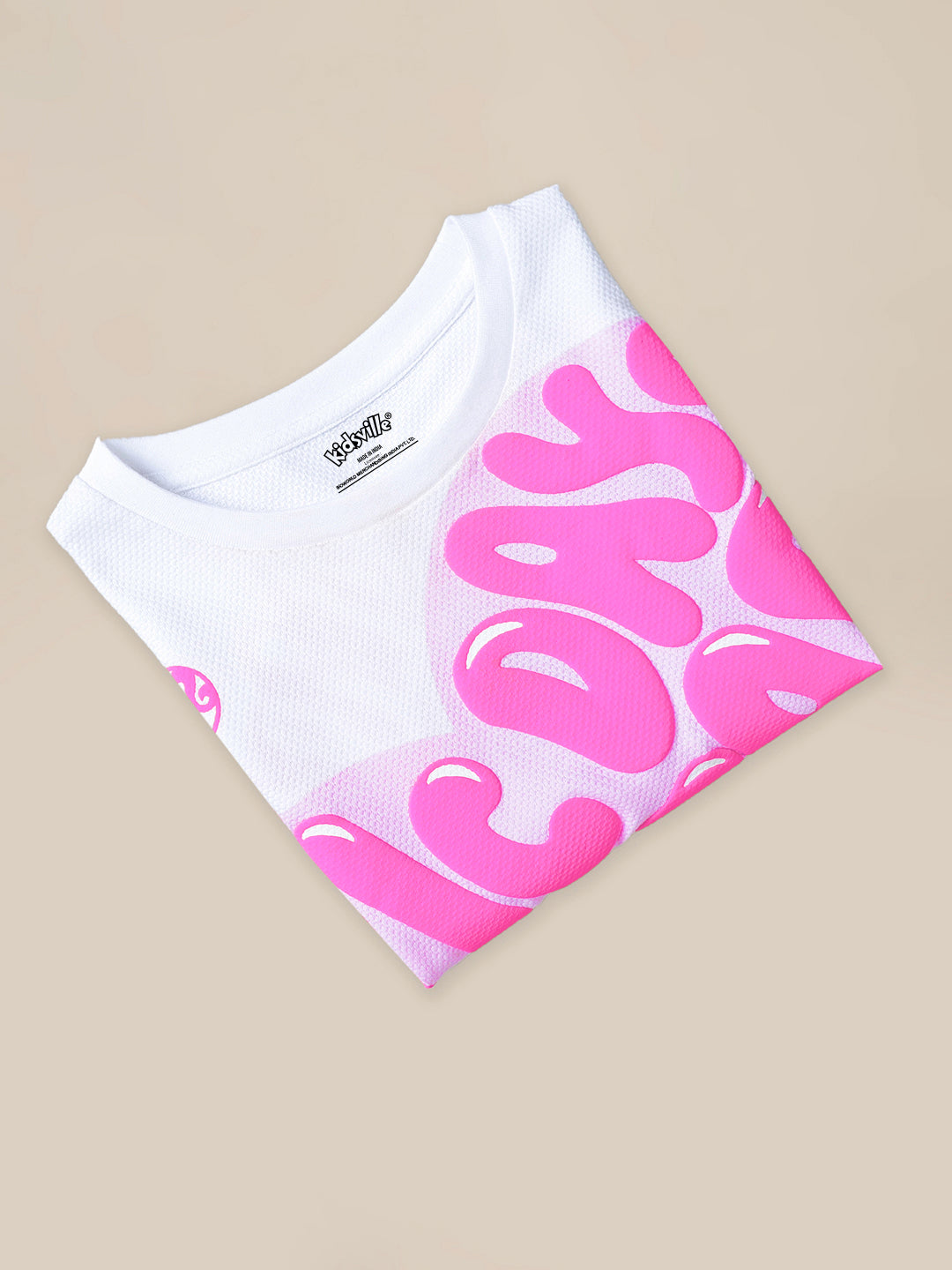 Barbie Printed T-Shirt & Shorts Co-Ords Set For Girls