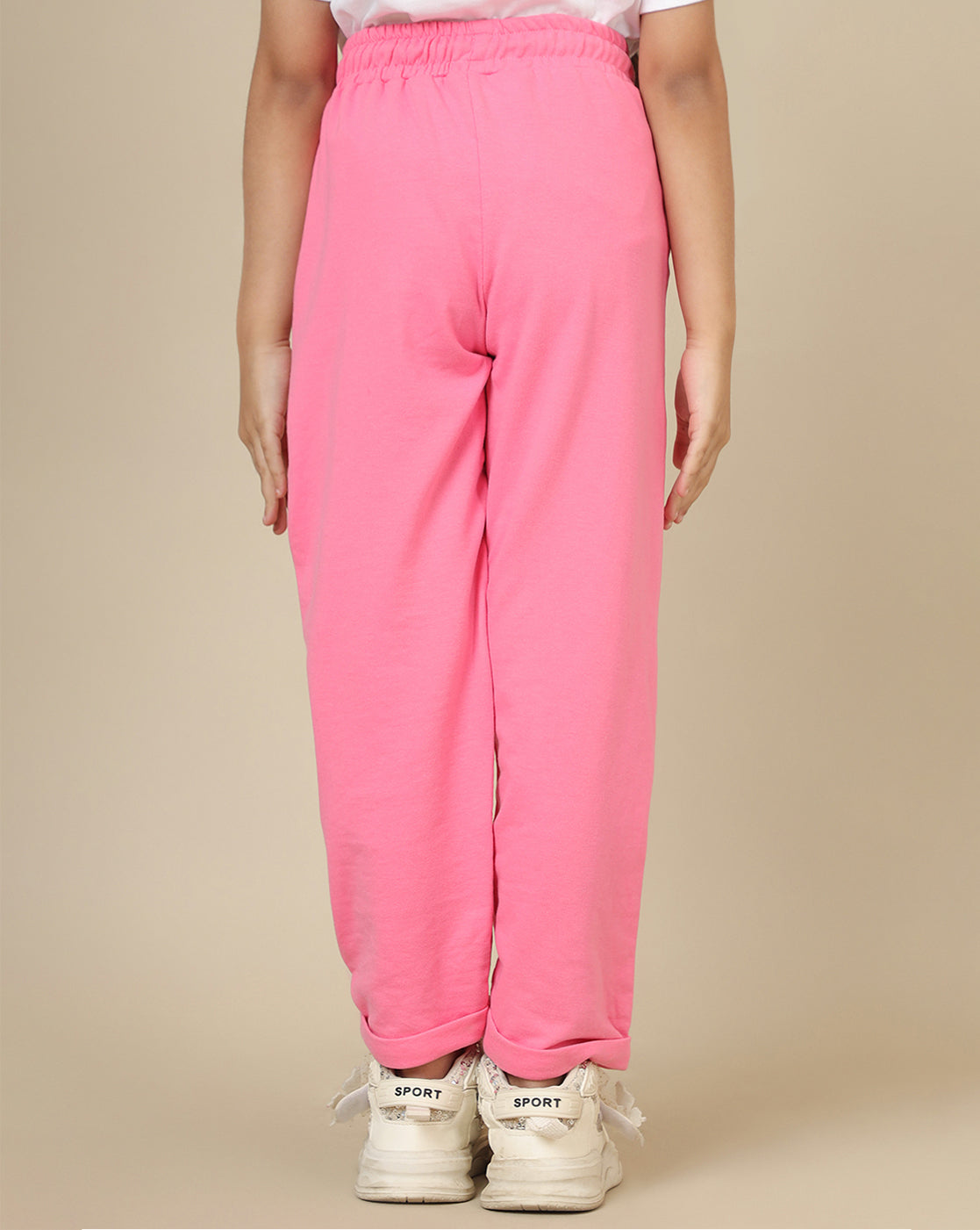 Barbie Printed Regular Fit Jogger For Girls