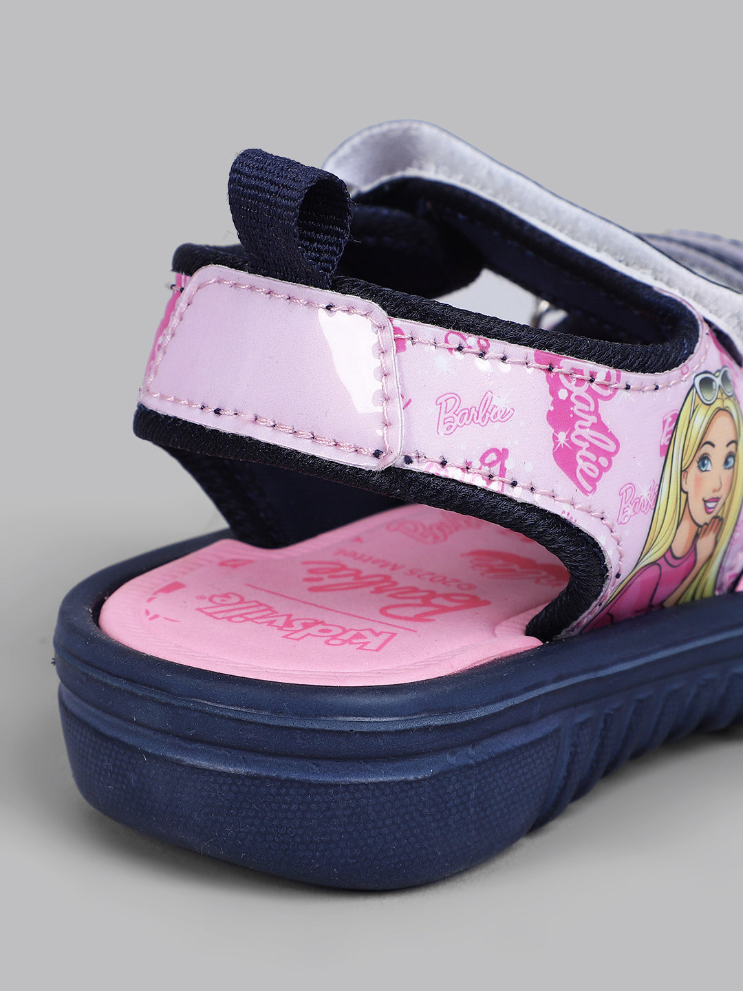 Kids Girls Barbie Printed Pink Sandals