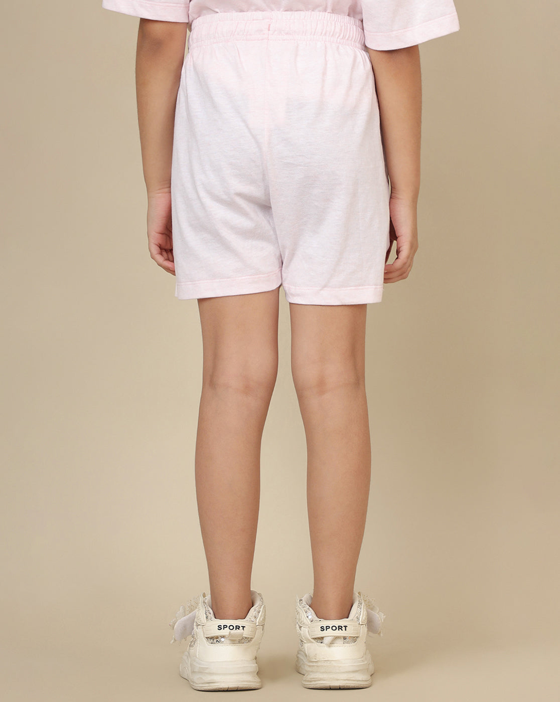 Barbie Printed Regular Fit Shorts For Girls