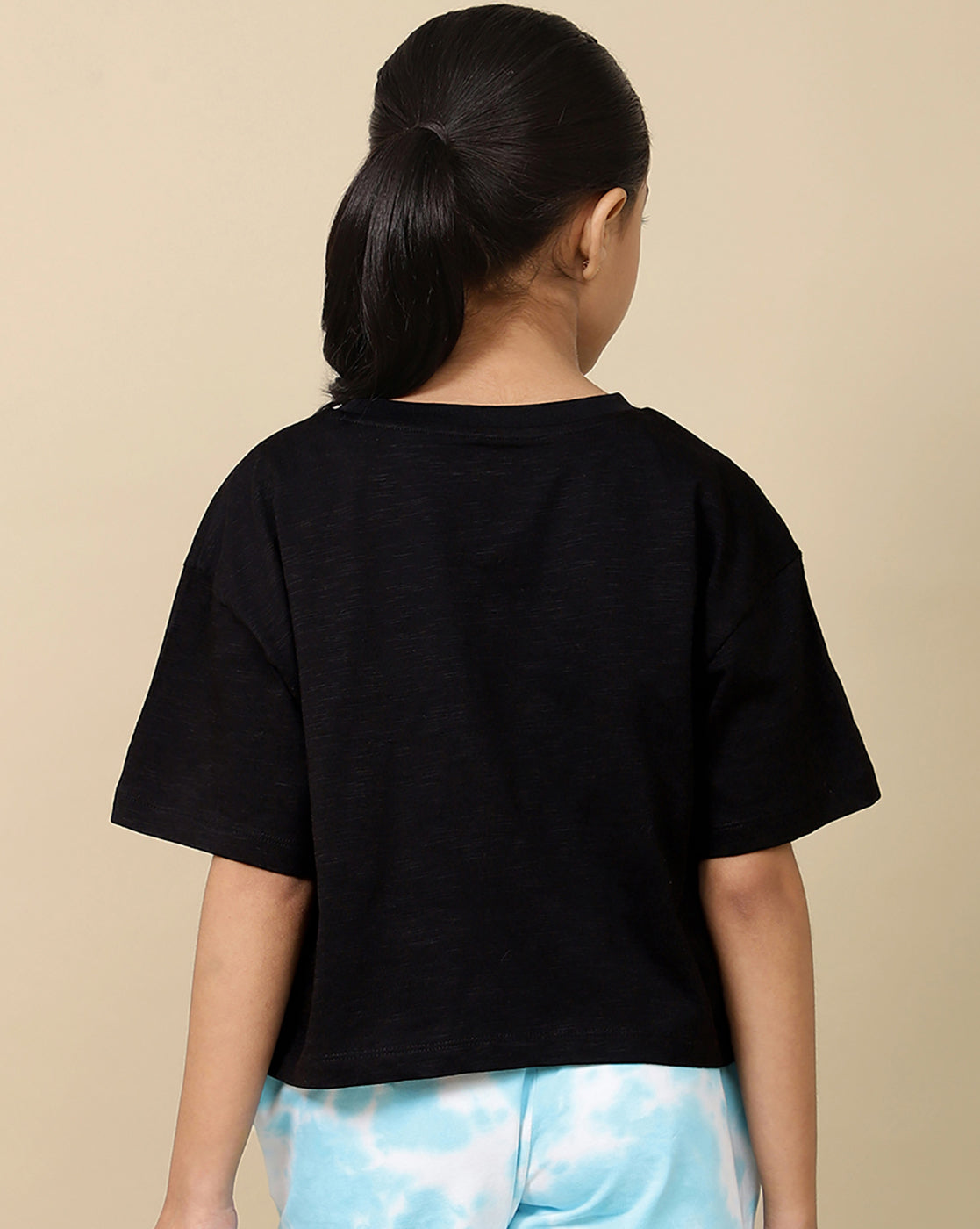 Barbie Printed Boxy Fit Tshirt For Girls