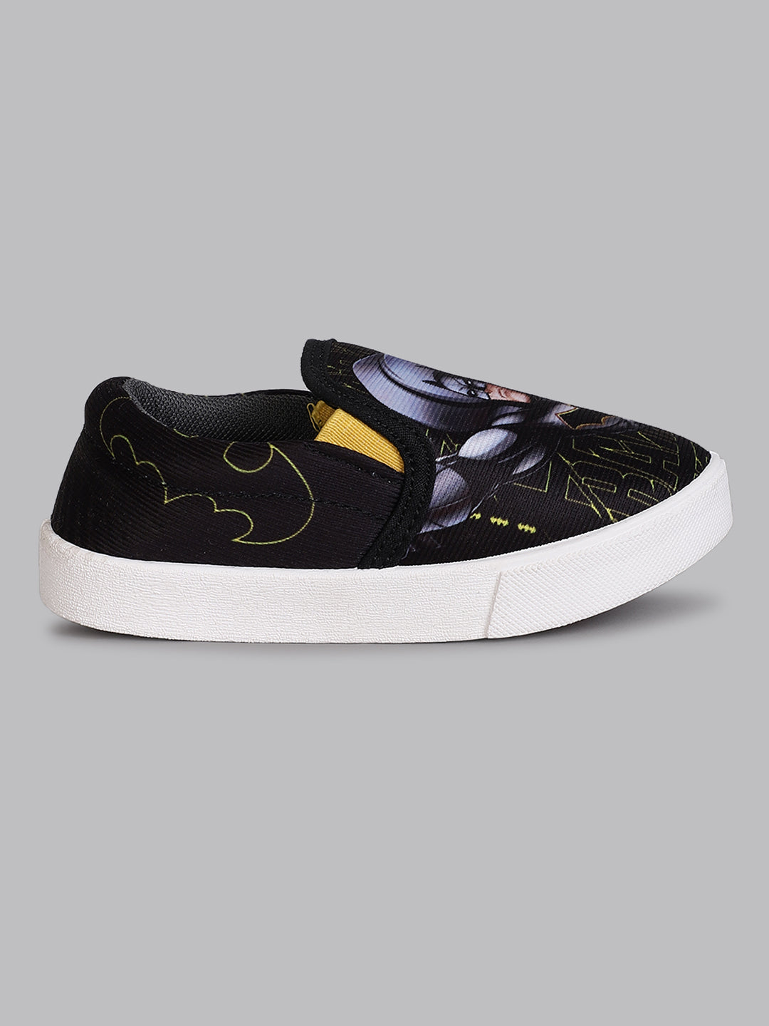 Kids Boys Batman Printed Black Canvas