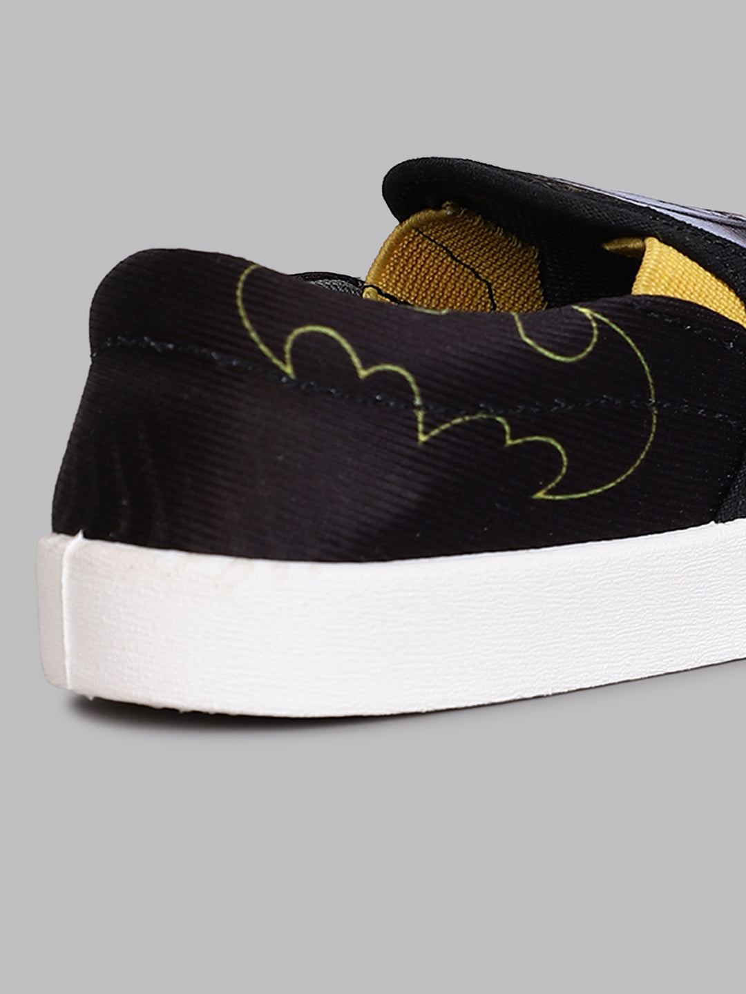 Kids Boys Batman Printed Black Canvas