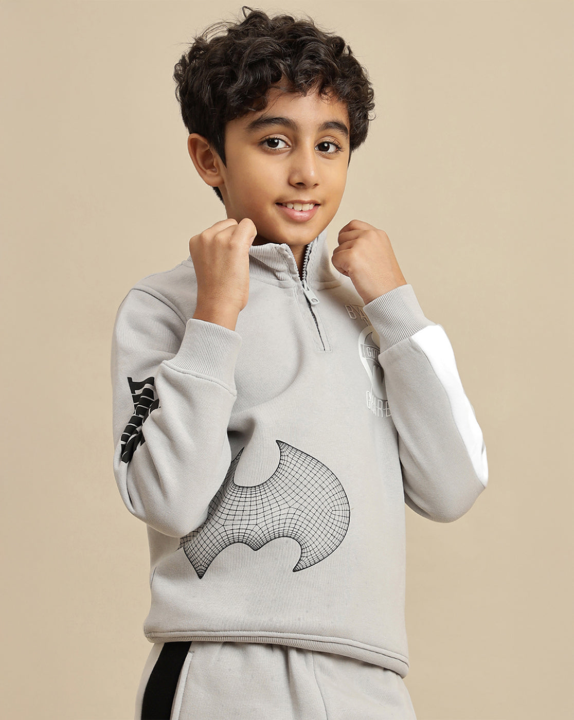 Batman Printed Sweatshirt For Boys