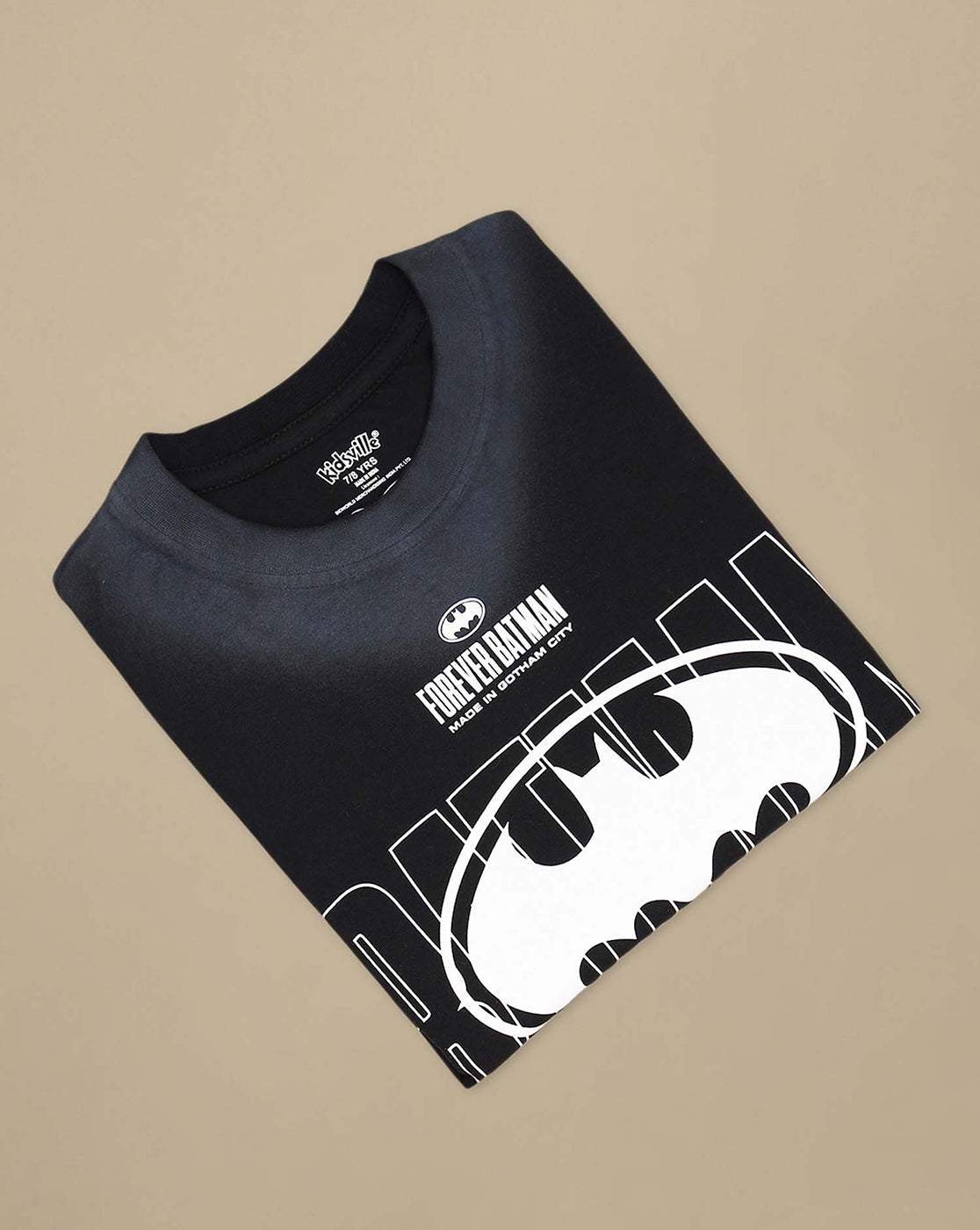Batman Printed Regular Fit Tshirt For Boys