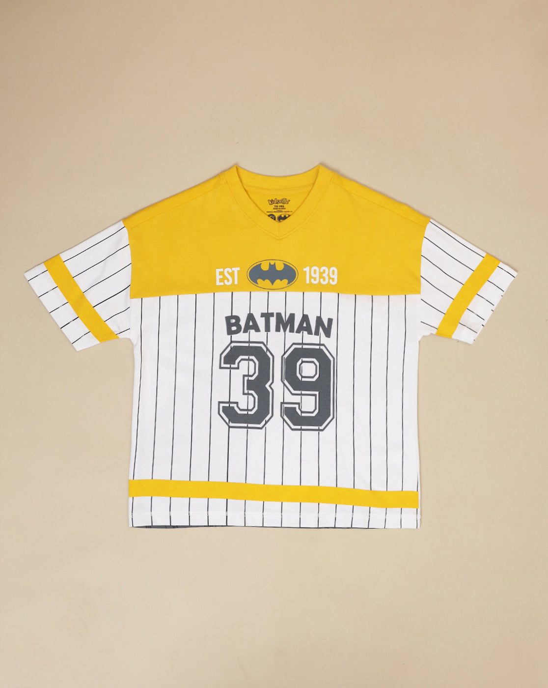 Batman Printed Oversized Fit Tshirt For Boys