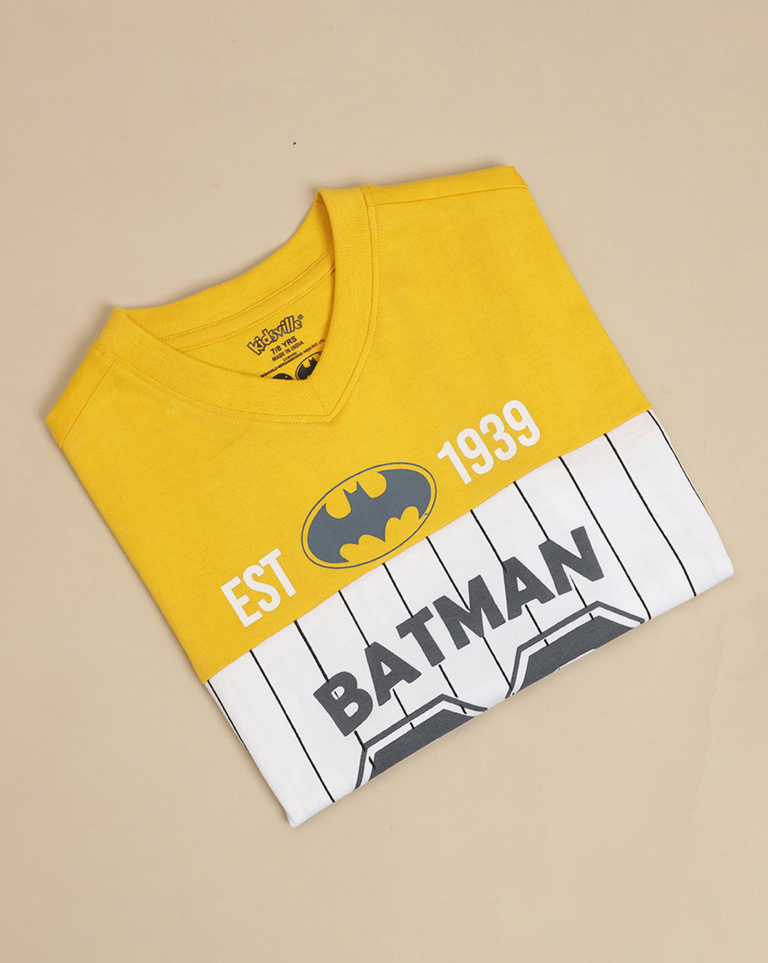 Batman Printed Oversized Fit Tshirt For Boys