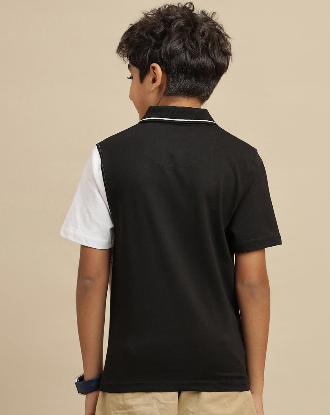 Batman Printed Regular Fit Polo-T-Shirt For Boys
