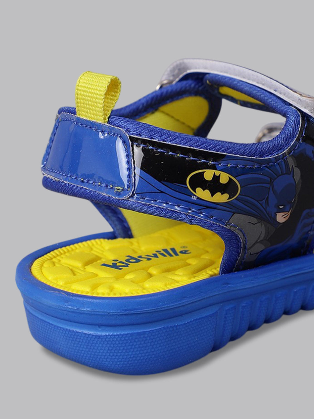 Kids Boys Batman Printed Blue Sandals