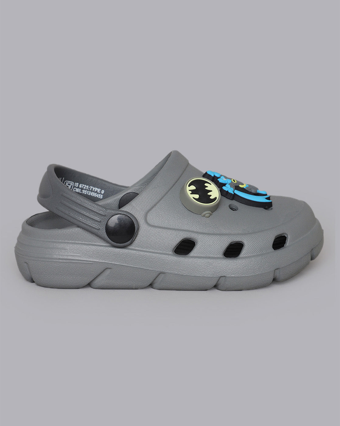Batman Clogs with Whistle Sound Effect for Boys