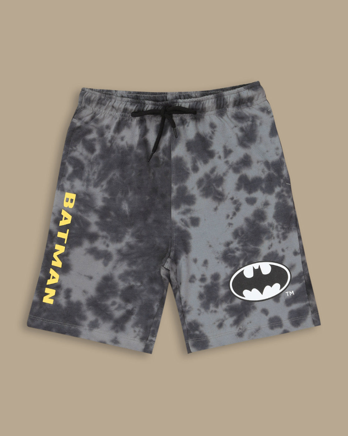 Batman Printed Regular Fit Tshirt & Shorts Co-Ords Set For Boys