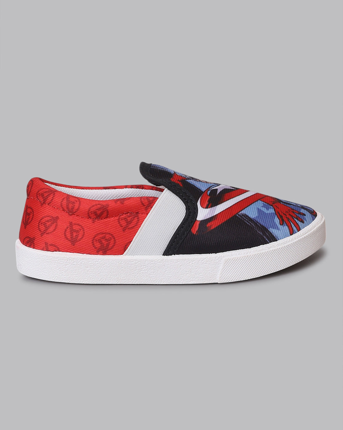 Captain America Printed Canvas Shoes For Kids Boys