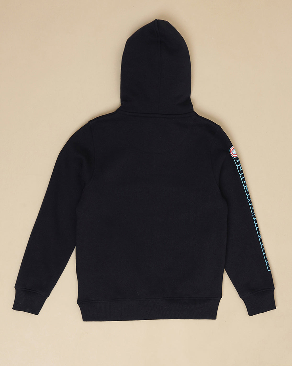 Captain America Printed Regular Fit Hoodie For Boys