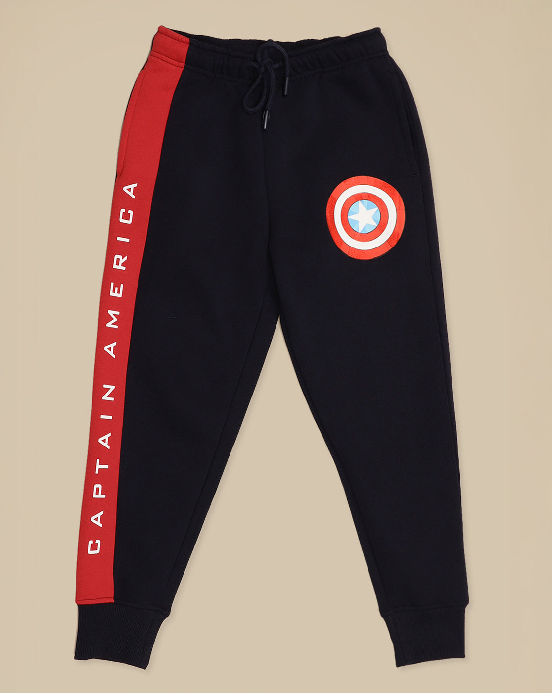 Captain America Printed Regular Fit Jogger For Boys