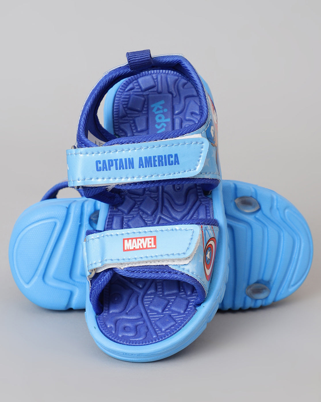 Captain America Printed Sandals For Kids Boys