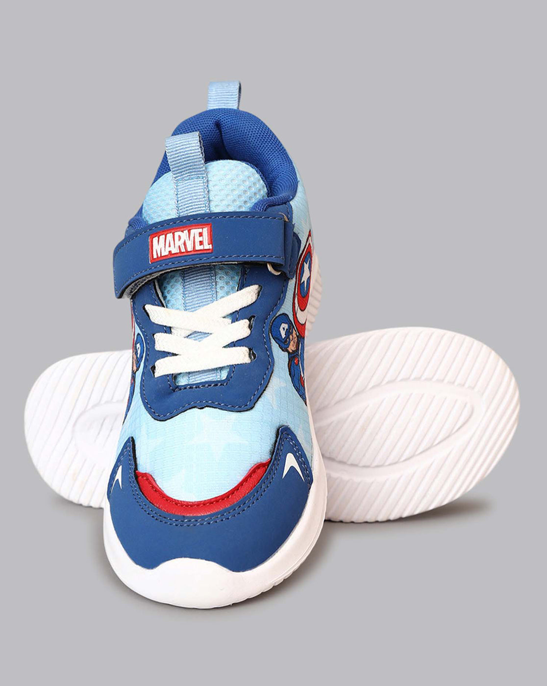 Captain America Printed Sport Shoes For Kids Boys