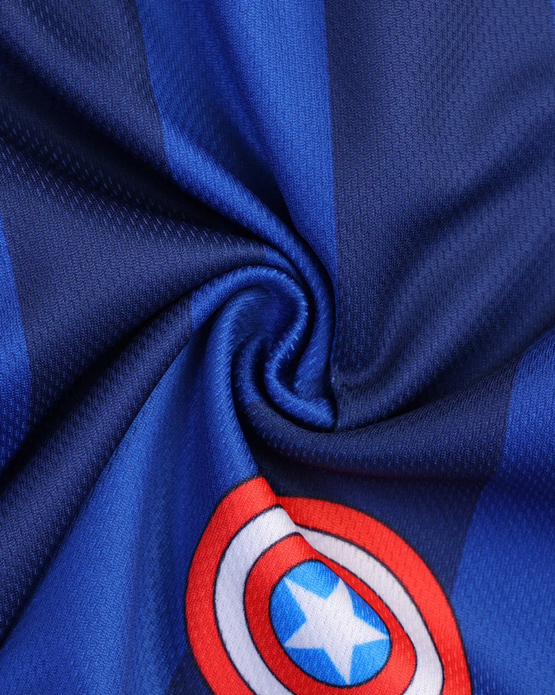 Captain America Printed Regular Fit Shorts For Boys
