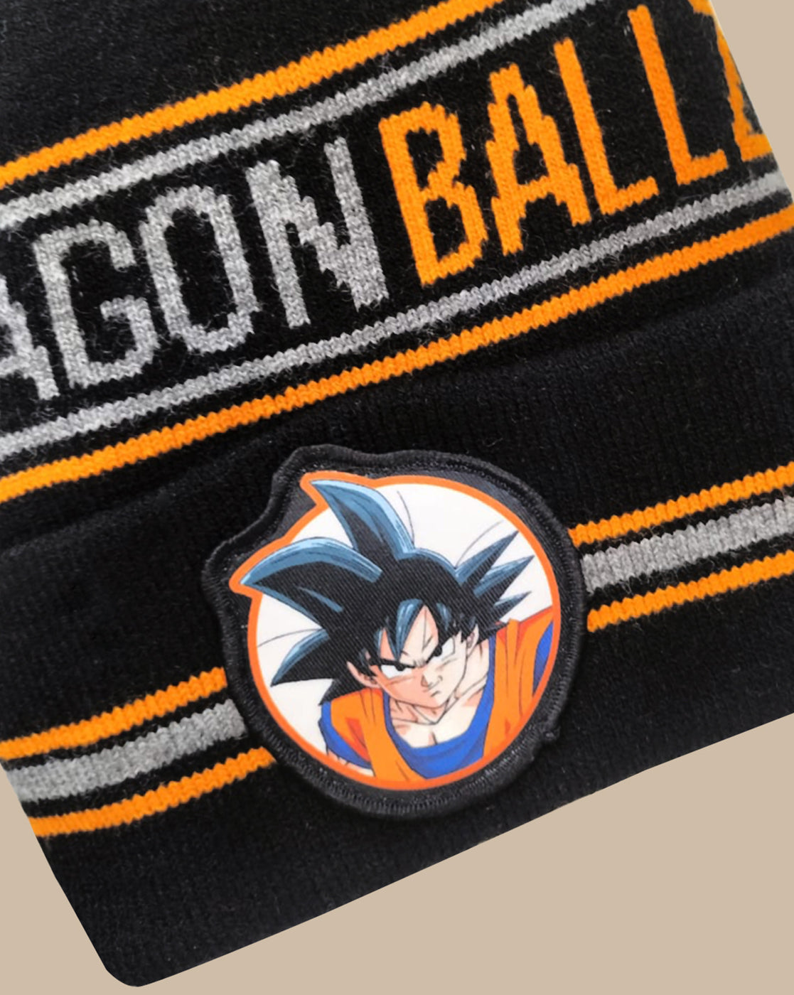 Dragon Ball Z Printed Beanies For Kids Boys