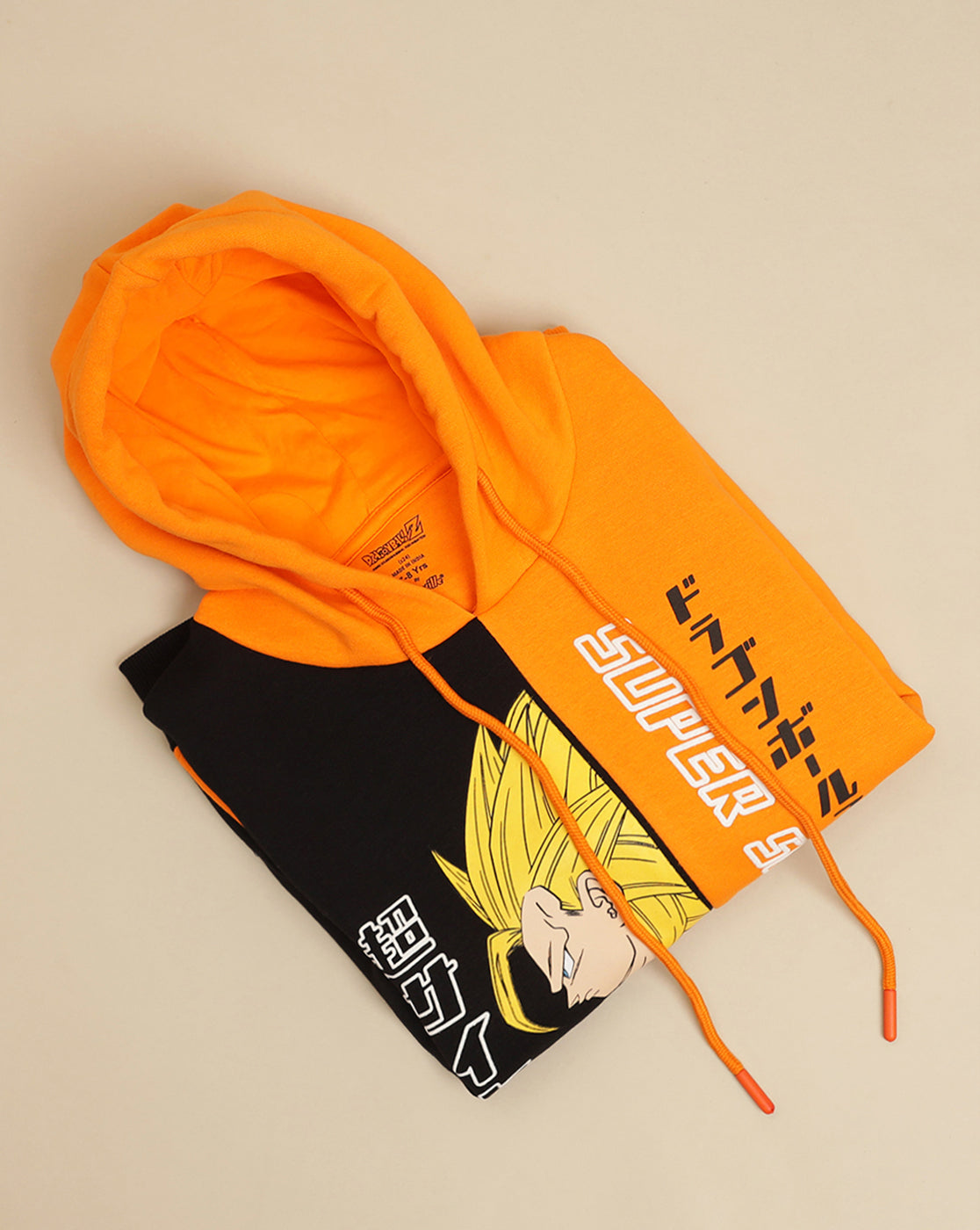 Dragon Ball Z Printed Regular Fit Hoodie For Boys