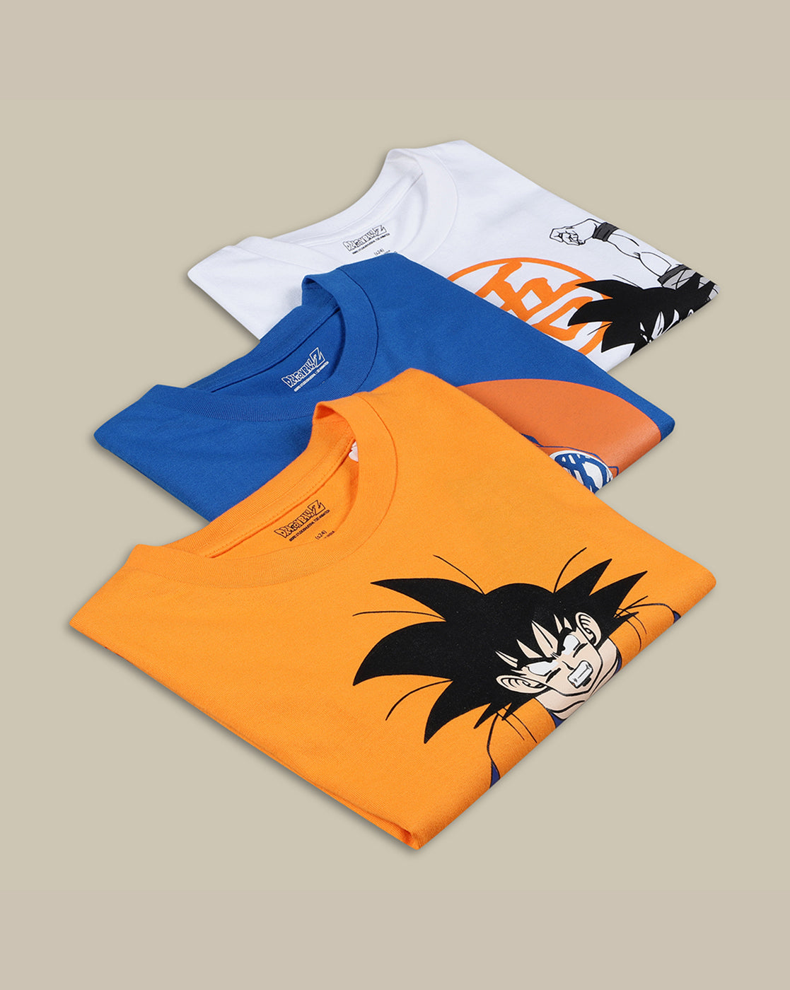 Dragon Ball Z Pack Of 3 T-Shirts Boys