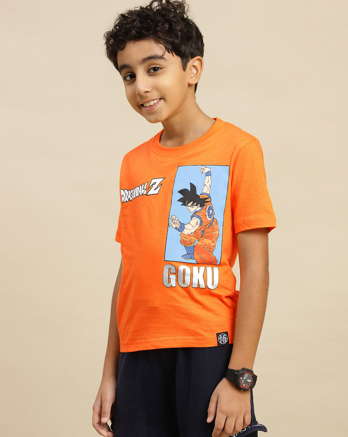 Goku Printed Regular Fit Tshirt For Boys