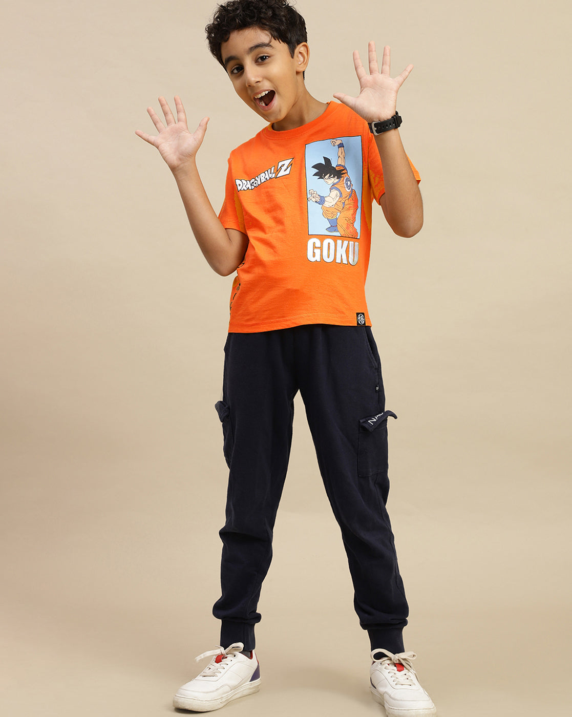 Goku Printed Regular Fit Tshirt For Boys