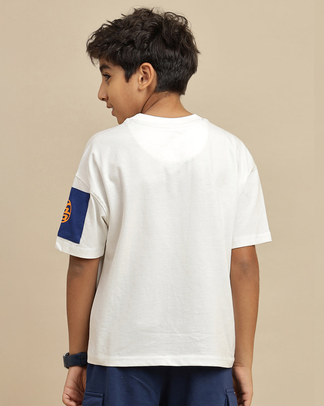 Dragon Ball Z Printed Oversized Tshirt For Boys