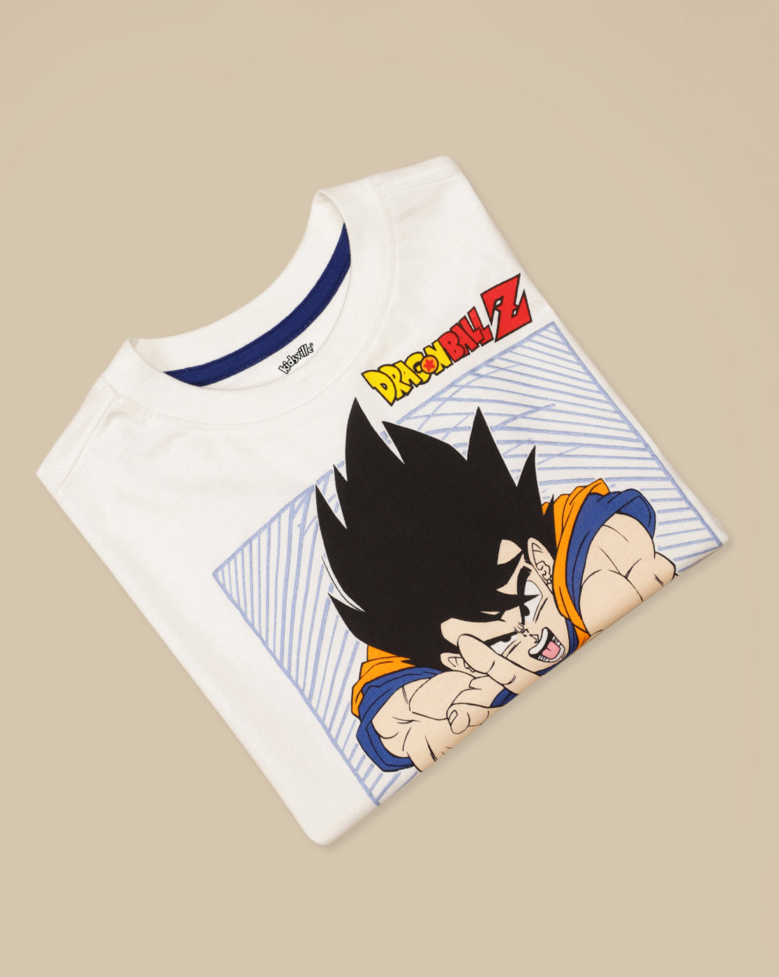 Dragon Ball Z Printed Oversized Tshirt For Boys